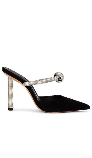 Pearl Pin Heel in Black | Revolve Clothing (Global)