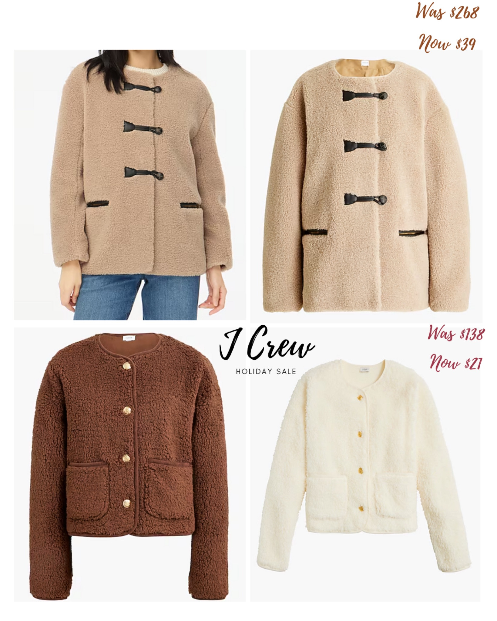 Ordered the long sherpa coat in size S

#LTKHoliday #LTKSeasonal #LTKSaleAlert