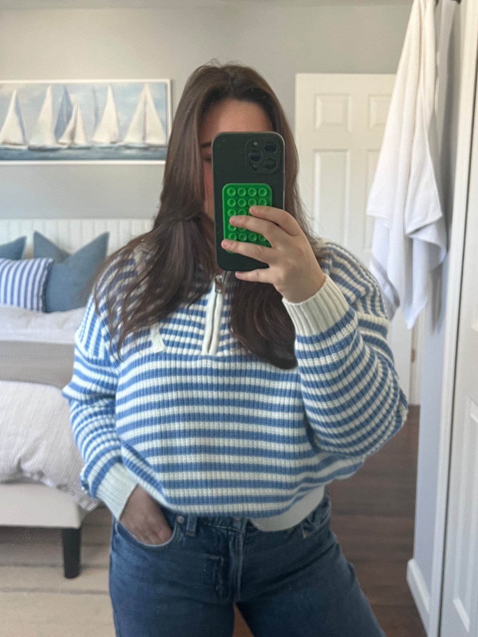 Loving this quarter zip for spring 

#LTKSeasonal