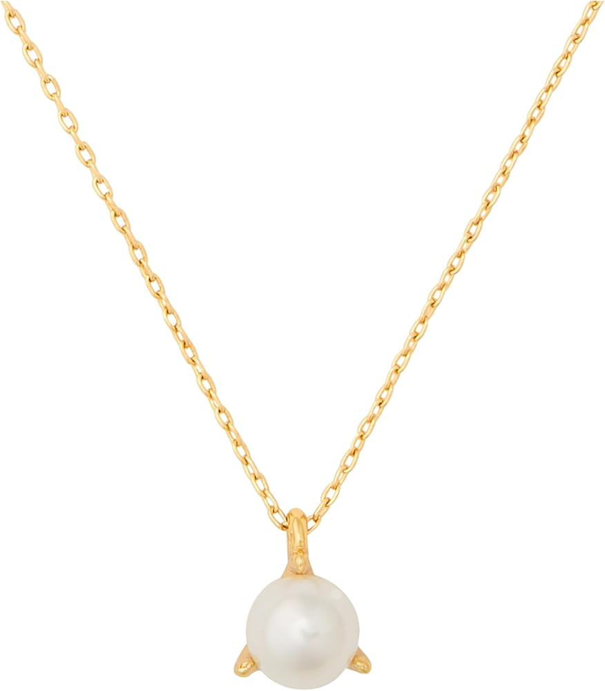 kate spade new york Brilliant Statements Trio Prong Pendant Necklace | Amazon (US)