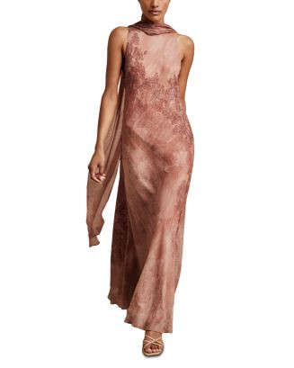 REISS Petite Lacey Printed Scarf Dress  | Bloomingdale's Women Dresses | Bloomingdale's (US)