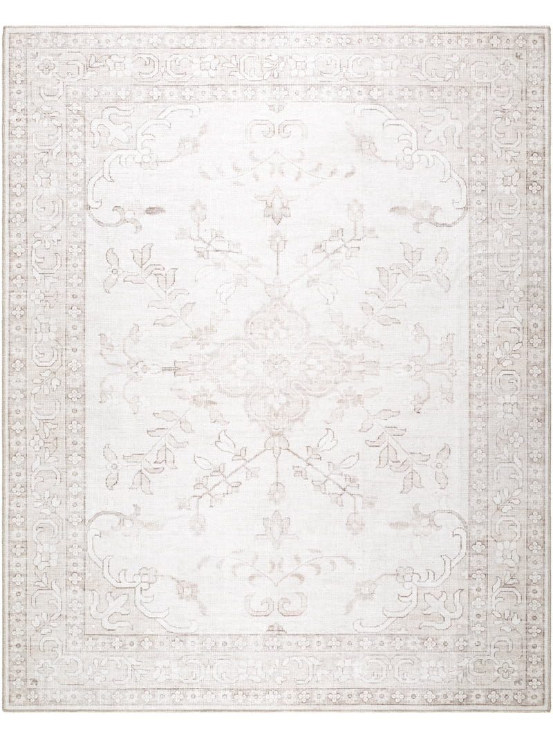 My Texas House Back to Campus Pearl 7'10" x 10' Washable Area Rug | Walmart (US)