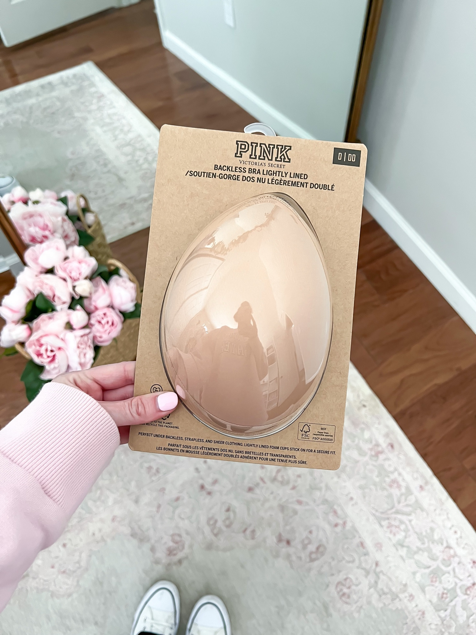 The best sticky bra ever. Mine lasts all summer (wearing a couple of times a week), runs TTS. Be sure to wash with soap & water in between uses and let it air dry