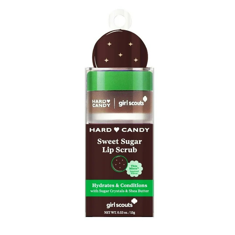 Hard Candy Girl Scouts Hydrating Sugar Lip Scrub with Shea Butter & Real Sugar Crystals, Girl Sco... | Walmart (US)