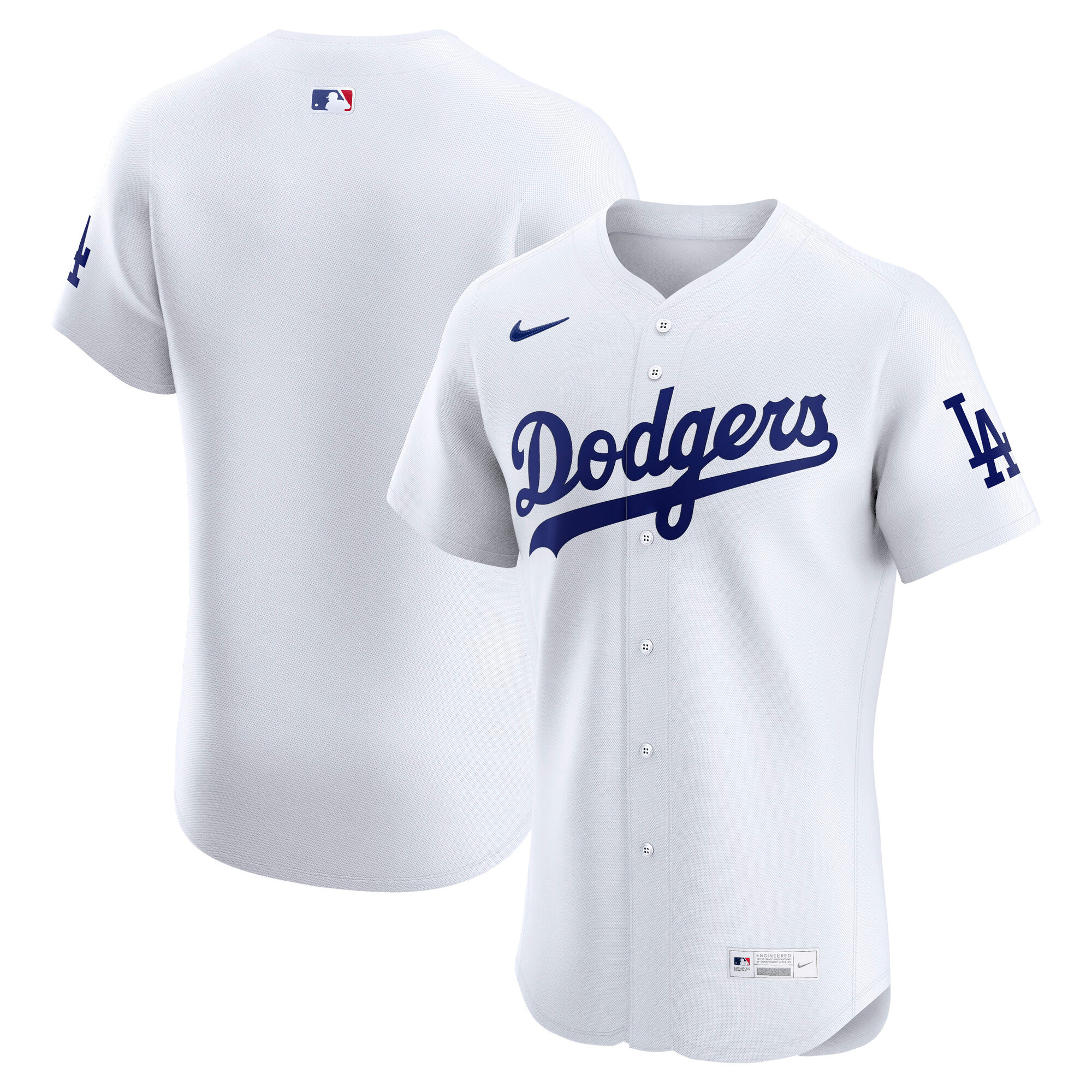 Men's Nike White Los Angeles Dodgers Home Elite Jersey | Fanatics