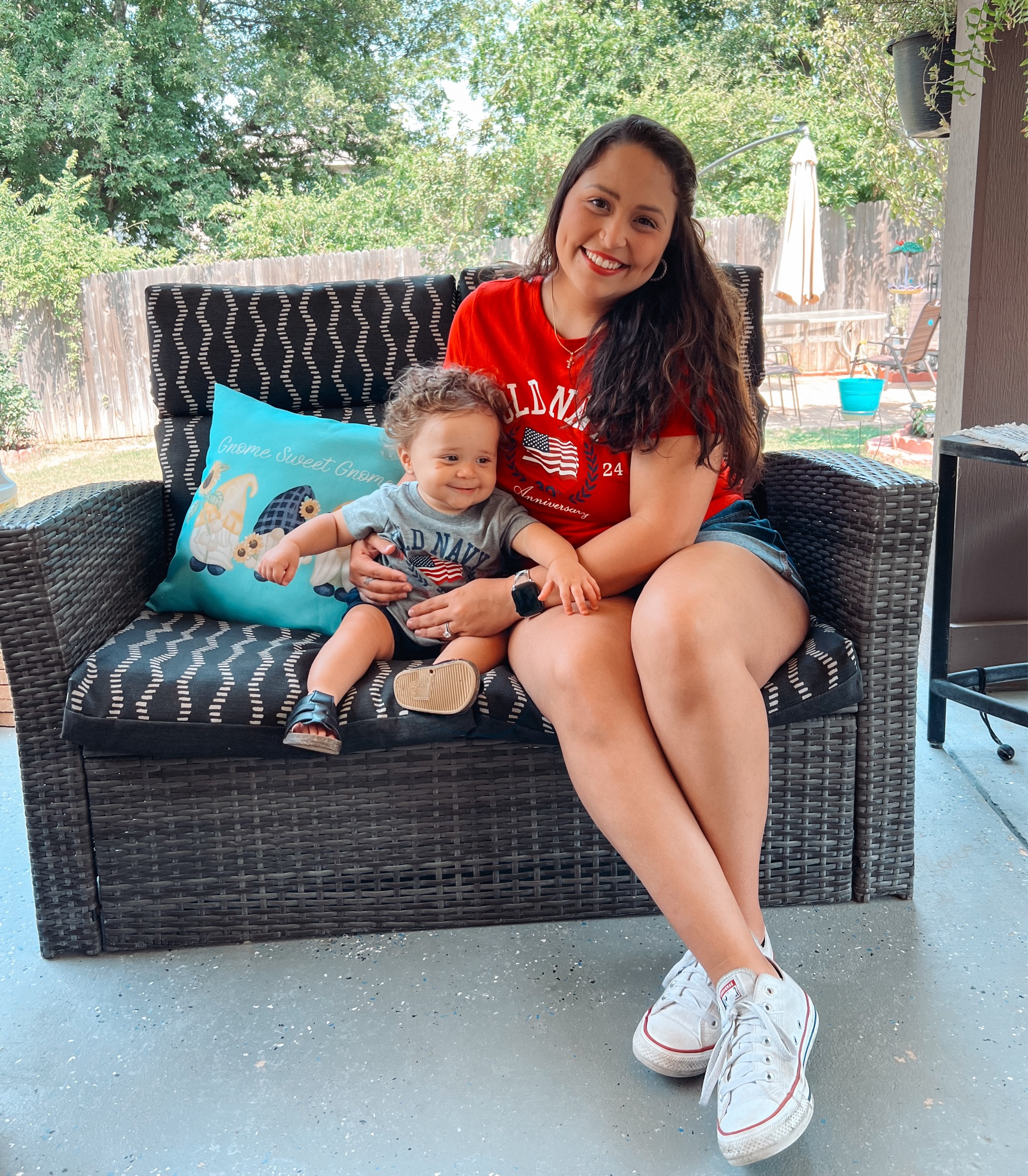 Memorial day/Fourth of July outfit in spoke for baby and mommy❤️💙

#LTKSummerSales #LTKMidsize #LTKFindsUnder50