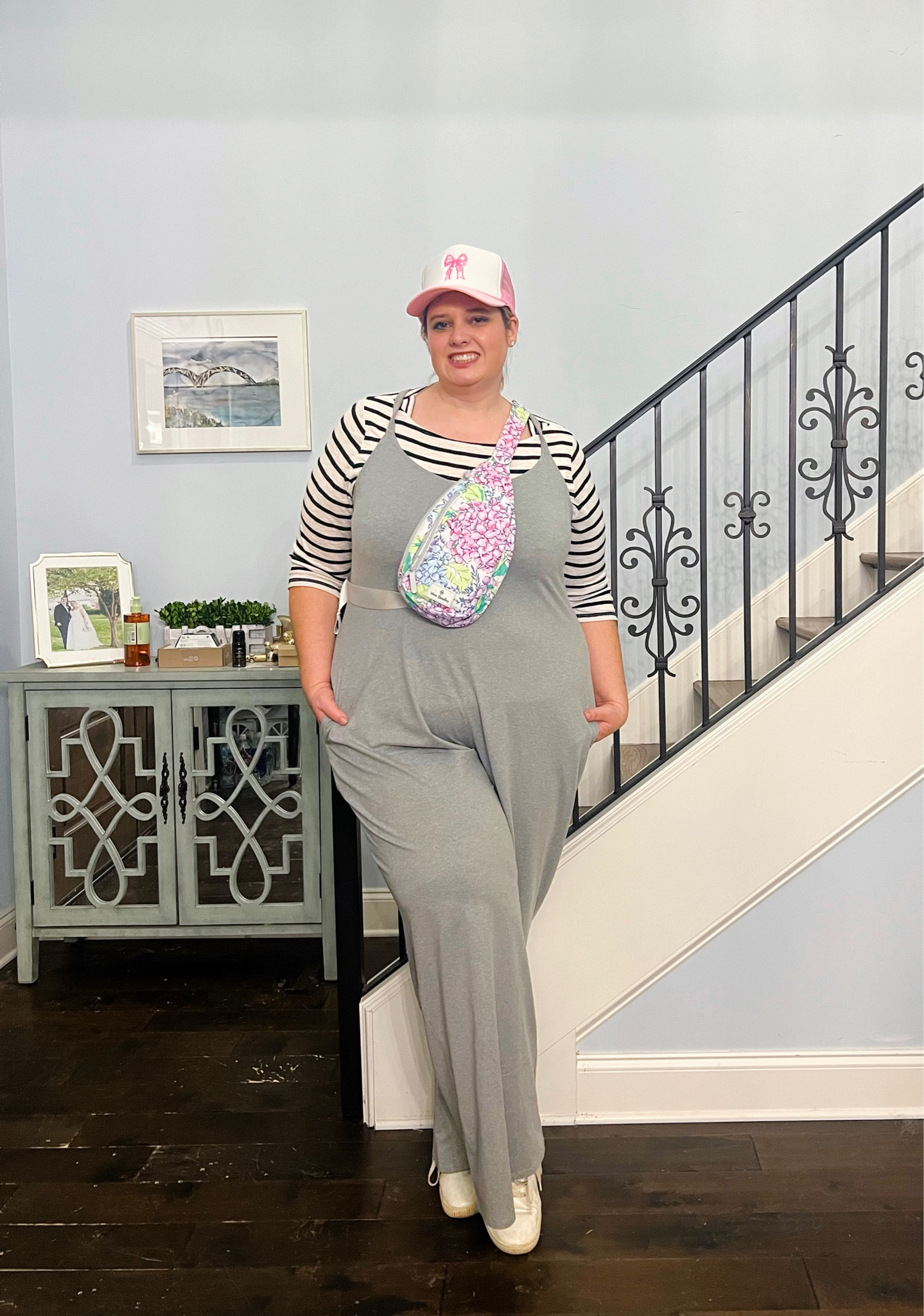 Ok but why is this adult onesie so cute? I thought this would just be a good work from home fit but I actually really love it. It comes in purple too! I am wearing the 2x 

#LTKSeasonal #LTKstyletip #LTKplussize