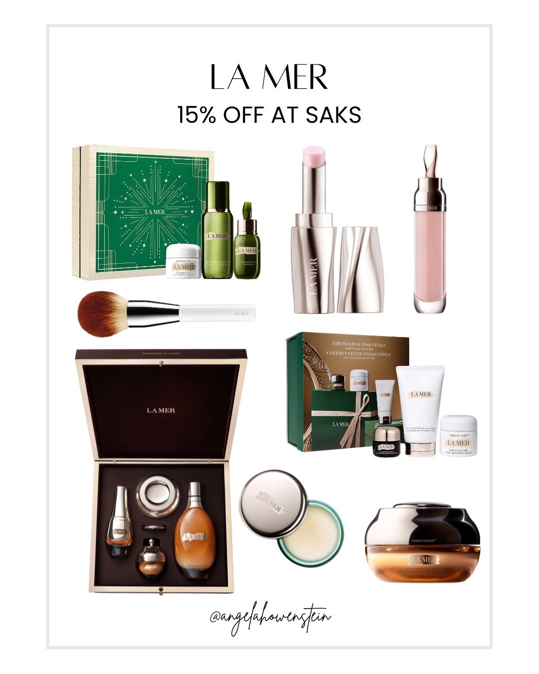 Luxe gifts worth grabbing!
La Mer sets are 15% off at Saks right now — such a beautiful treat for anyone on your list (or yourself).

#lamer #luxebeauty #skincarefavorites #giftideas #holidaygifts #selfcareessentials #beautyedit #ltkfinds



#LTKSaleAlert #LTKBeauty #LTKGiftGuide