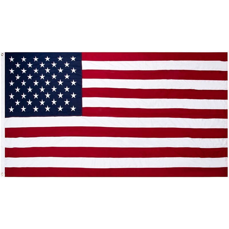 Juvale Cotton American Flag Banner for 4th of July, Independence Day, Labor Day, Patriotic, 5 x 9... | Target