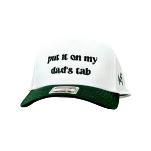 MHC Put It On My Dad's Tab Trucker Hat | The Mad Hatter Company