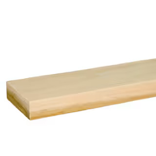 Poplar Board (Common: 1 in. x 3 in. x R/L; Actual: 0.75 in. x 2.5 in. x R/L) 21055 - The Home Dep... | The Home Depot