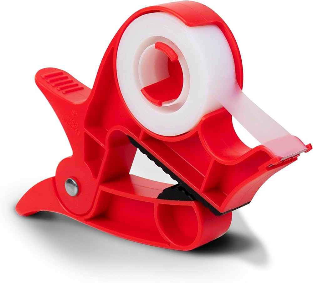 Wrap Buddies Wrapping Paper Clamps - 2 Gift Wrapping Paper Holder Clamps with Integrated Tape Dis... | Amazon (US)