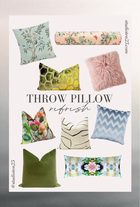 Some see throw pillows solely as a source of comfort, I see we them as a way to introduce new colors and textures to your space! Recently, I've rounded up some of my favorite styles, all so you don’t have to!

#LTKstyletip #LTKhome #LTKunder50