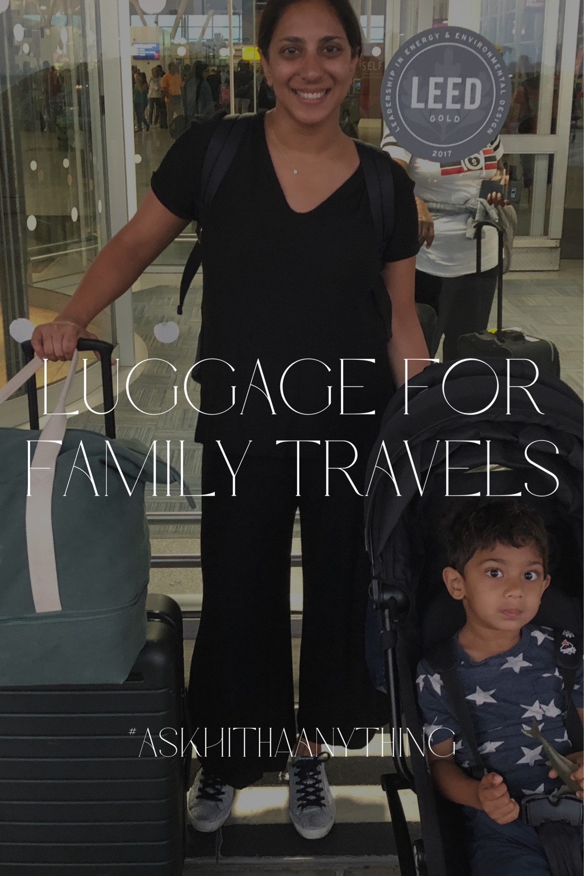 The Lo & Sons weekender is the perfect luggage for kids when you’re traveling on (it fits enough items for a week and slips over your carry on suitcase). We use packing cubes to keep all of their clothes organized (day outfits, pajamas, underwear and socks).

In the Dagne Dover Landon or CalPak, I’ll keep the kids iPads and headphones and stock their backpacks with non-screen activities and snacks.

I’ll keep everything I need in my Naghedi crossbody and will pop it in the big tote before boarding, and remove it when we’re seated and keep it on my lap.

I pack this foldable duffel when we plan to shop during our trip.

#LTKitbag #LTKfamily #LTKtravel
