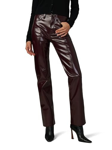 Joe's Jeans Women's The Margot High Rise Slim Fit Jean, Patent Leather Bordeaux, 30 | Amazon (US)
