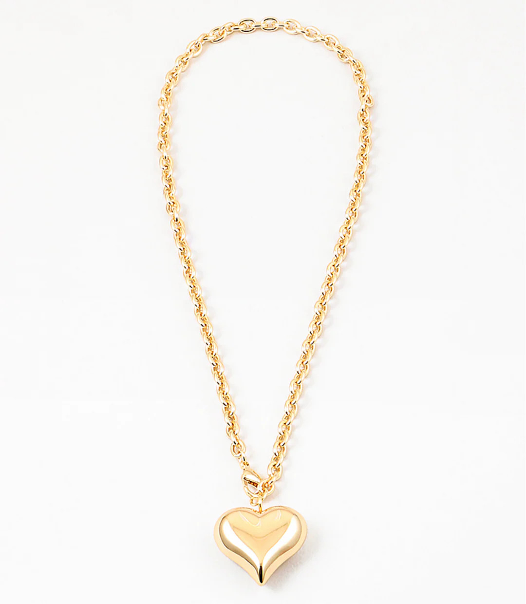 Puffy Heart Necklace | Erin McDermott Jewelry