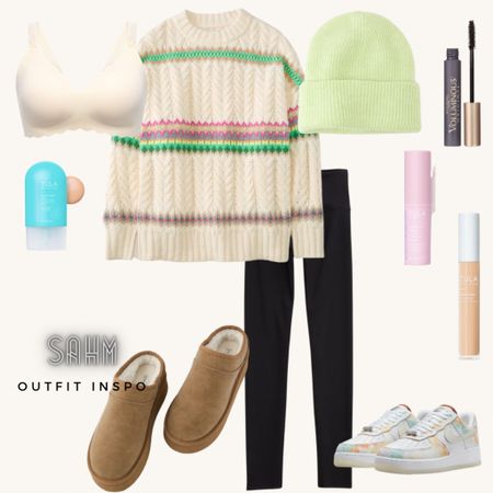 Stay at home mom, stay at home mom outfit, SAHM outfit, SAHM outfit inspo, outfit inspo, winter SAHM outfit inspo, winter outfit inspo, cozy outfit inspo, comfy outfit inspo, Nike, Aerie outfit inspo, comfy & cozy outfit inspo, cute SAHM outfit inspo, cute mom style, mom style, mom style guide, cute clothes for mom, stylish clothes for mom, Aerie style, series, comfy aerie clothes, Tula, Tula skincare, Tula mom skincare, Tula makeup 

#LTKSeasonal #LTKstyletip #LTKHoliday