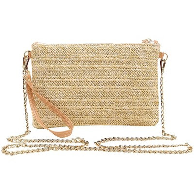 Narwey Straw Clutch Purses for Women Beach Wristlet Wallet Small Cross body bag | Target