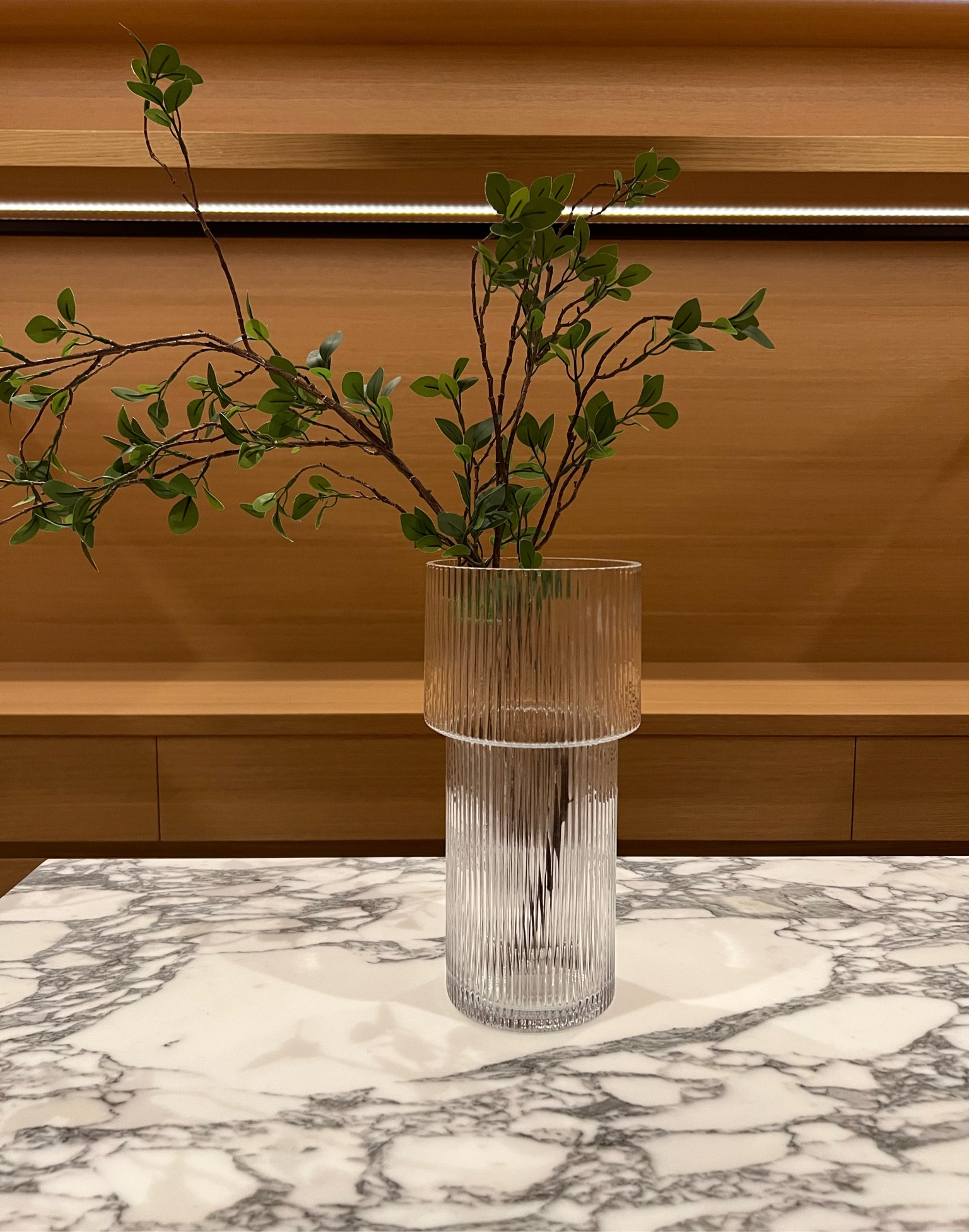 Ribbed Glass Vase with Faux Greenery Stems 🌿

Organic Modern Home Decor | Faux Greenery | Artificial Branches | Fake Branches | Oversized Branches | H&M Home Vase | Glass Vase | Ribbed Glass | Fluted Glass | Reeded Glass | Custom Closet | Marble Countertop | 

#LTKhome #LTKstyletip #LTKfindsunder50