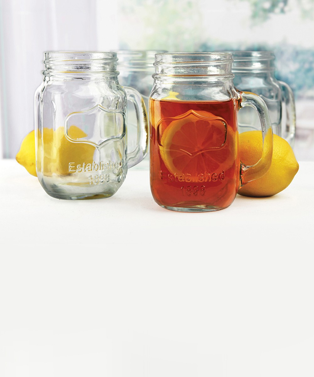 Yorkshire Mason Jar - Set of Four | Zulily