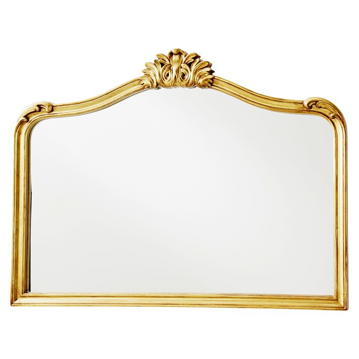 Ornate Filigree Mirrors, 24&amp;quot;x60&amp;quot;, Brass, UPS | Pottery Barn Teen