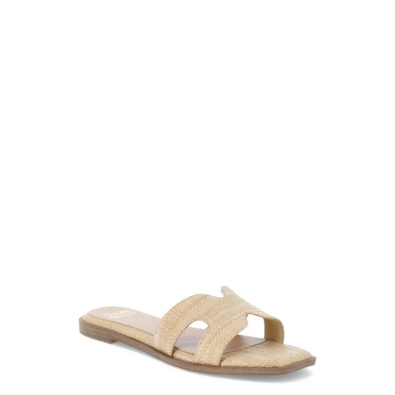 Madden NYC Women’s Classic Flat Slide Sandals | Walmart (US)