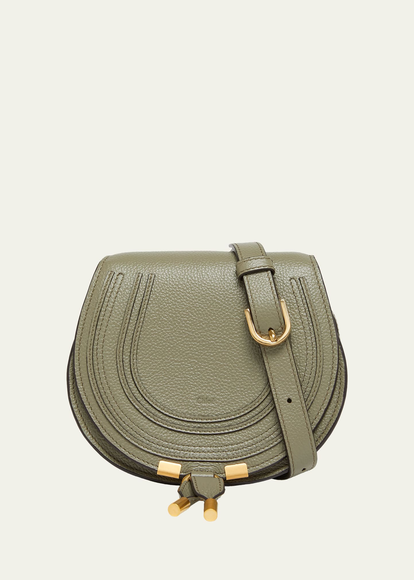 Chloe Marcie Small Crossbody Bag in Grained Calfskin | Bergdorf Goodman