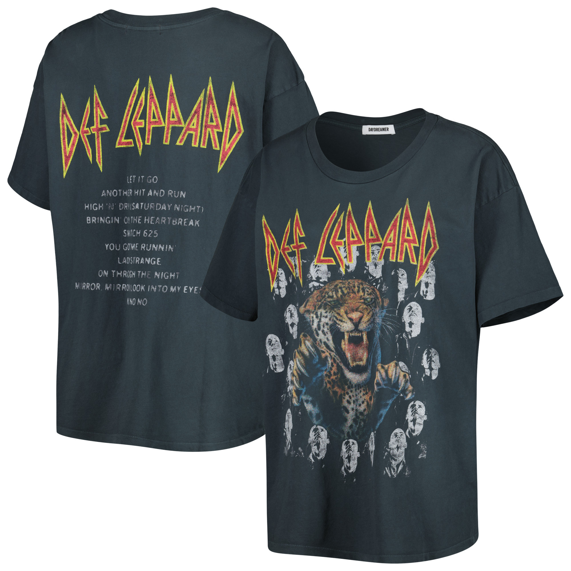 Women's Black Def Leppard Graphic T-Shirt | Fanatics