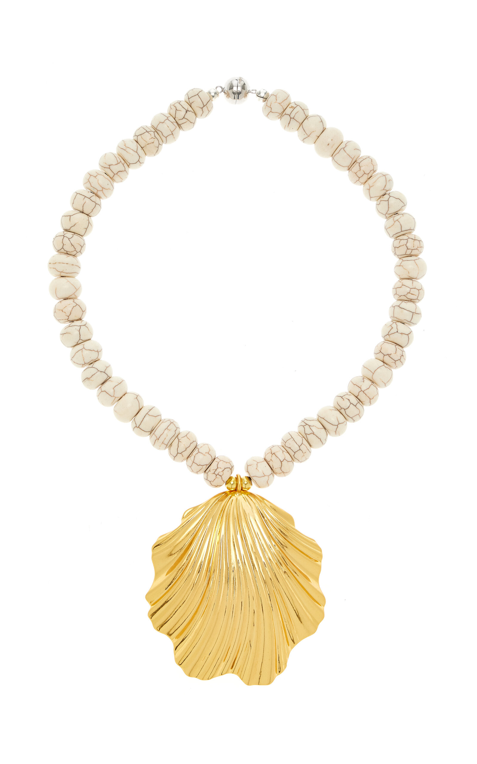 Exclusive Milos 24K Gold-Plated Shell Necklace | Moda Operandi (Global)