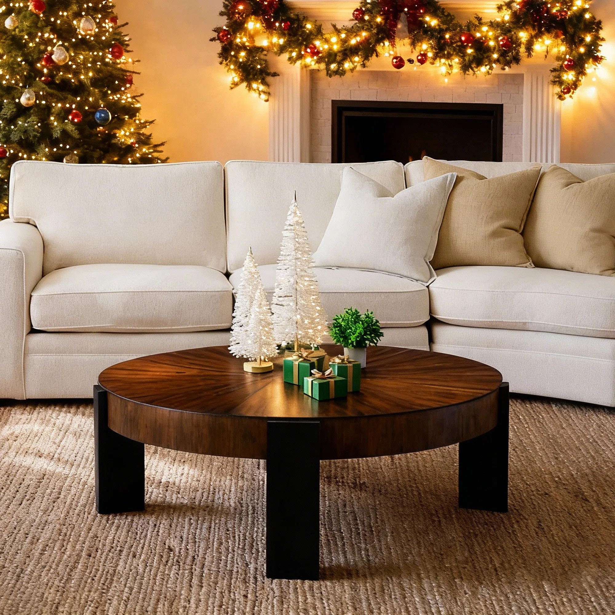Jeanne Massaro 40" Solid Wood Coffee Table | Wayfair North America
