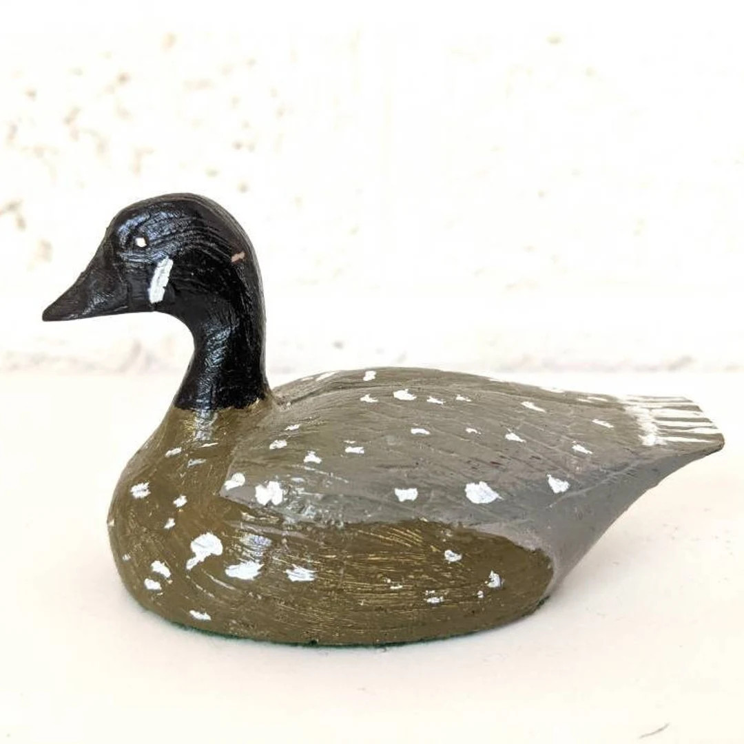Vintage Pair Hand Painted Miniature Duck Decoys | Vintage Mallard - Etsy | Etsy (US)