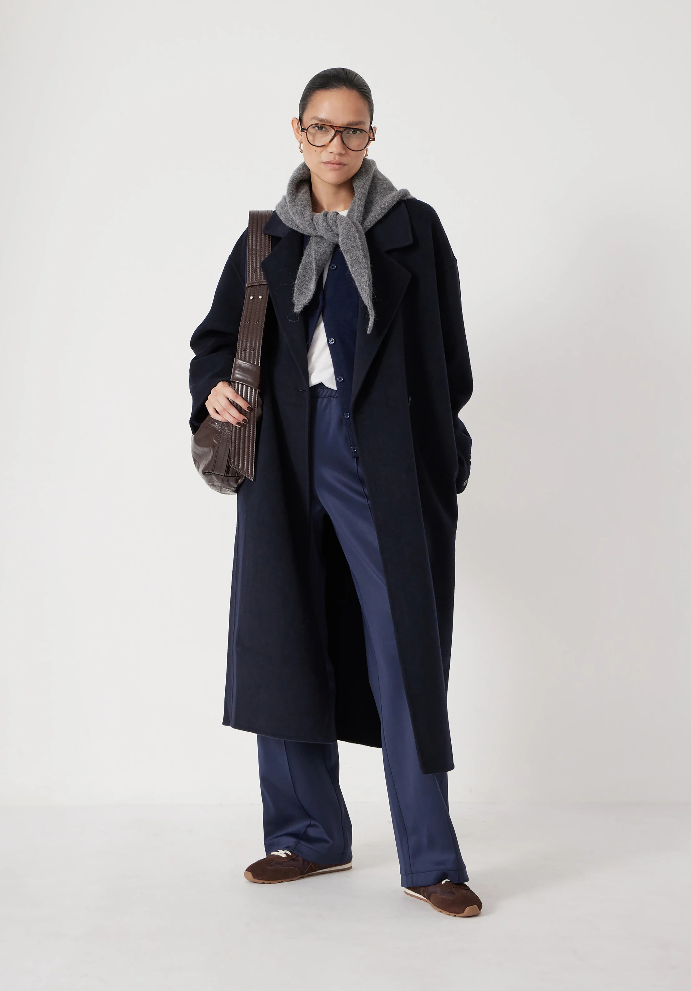 Pure Wool Double Faced Coat | Hush UK