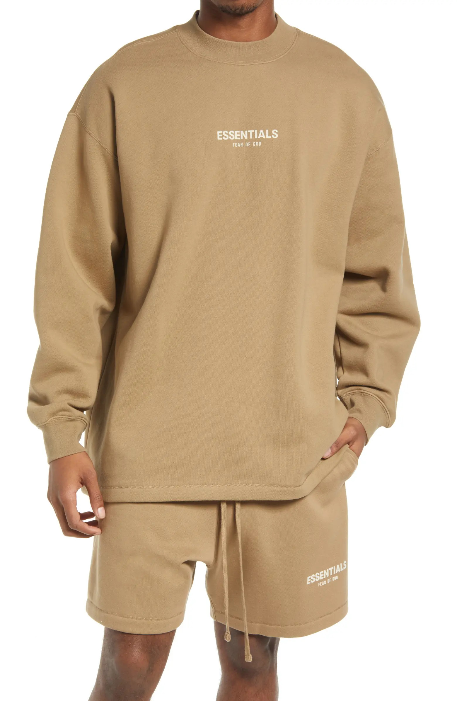 Cotton Blend Crewneck Sweatshirt | Nordstrom