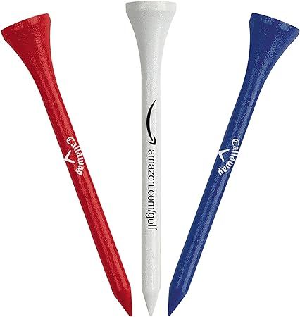 Callaway Wood Golf Tees, Pack of 100 Tees (Multiple Colors | Amazon (CA)