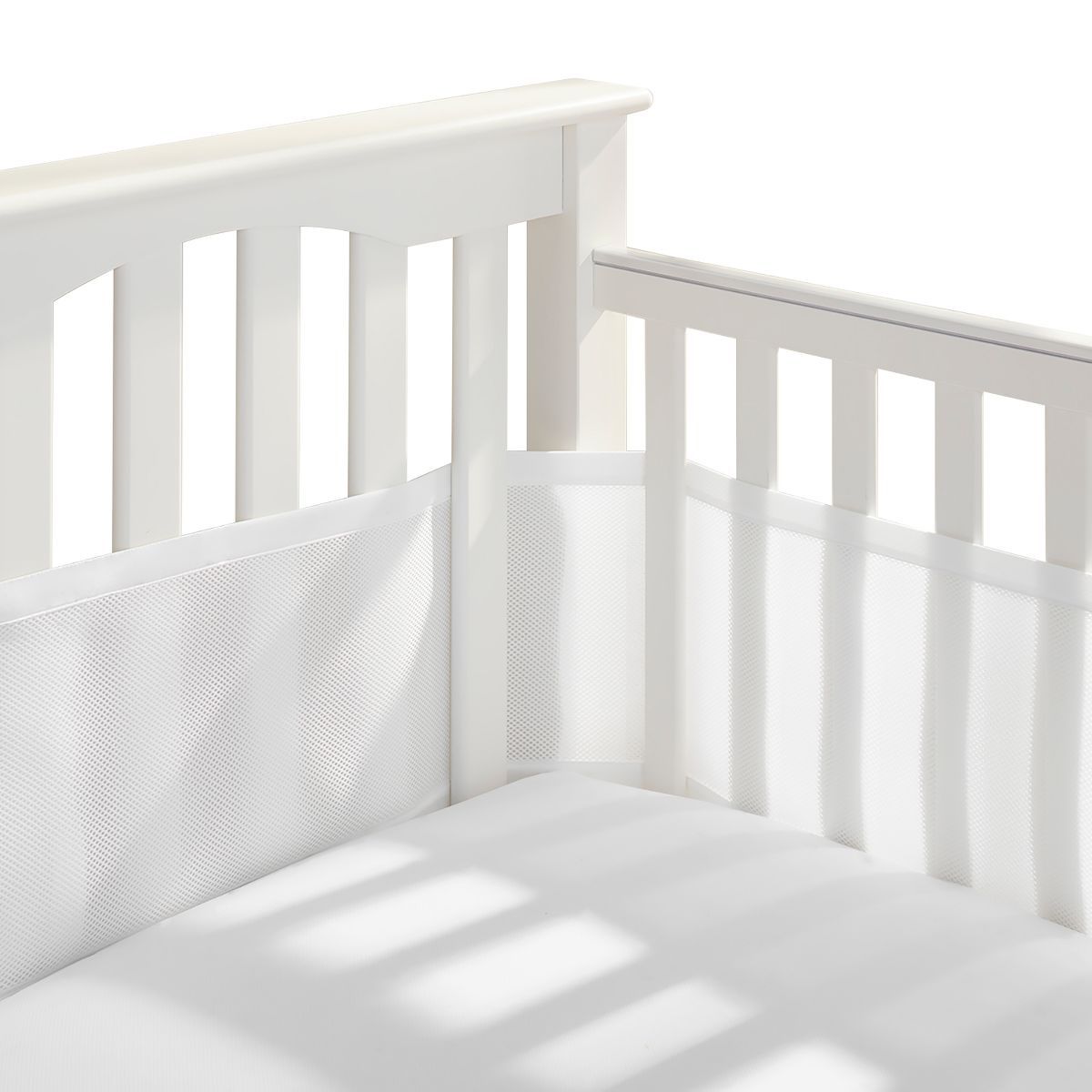 BreathableBaby Breathable Mesh Crib Liner - Classic Collection - White | Target