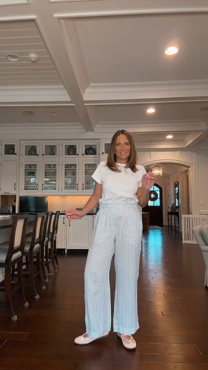 These Quince linen pants are on repeat right now. They’re comfortable, breathable, and pair well with just about anything. The kind of staple that makes getting dressed simple.

#LTKMidsize #LTKOver40 #LTKSeasonal