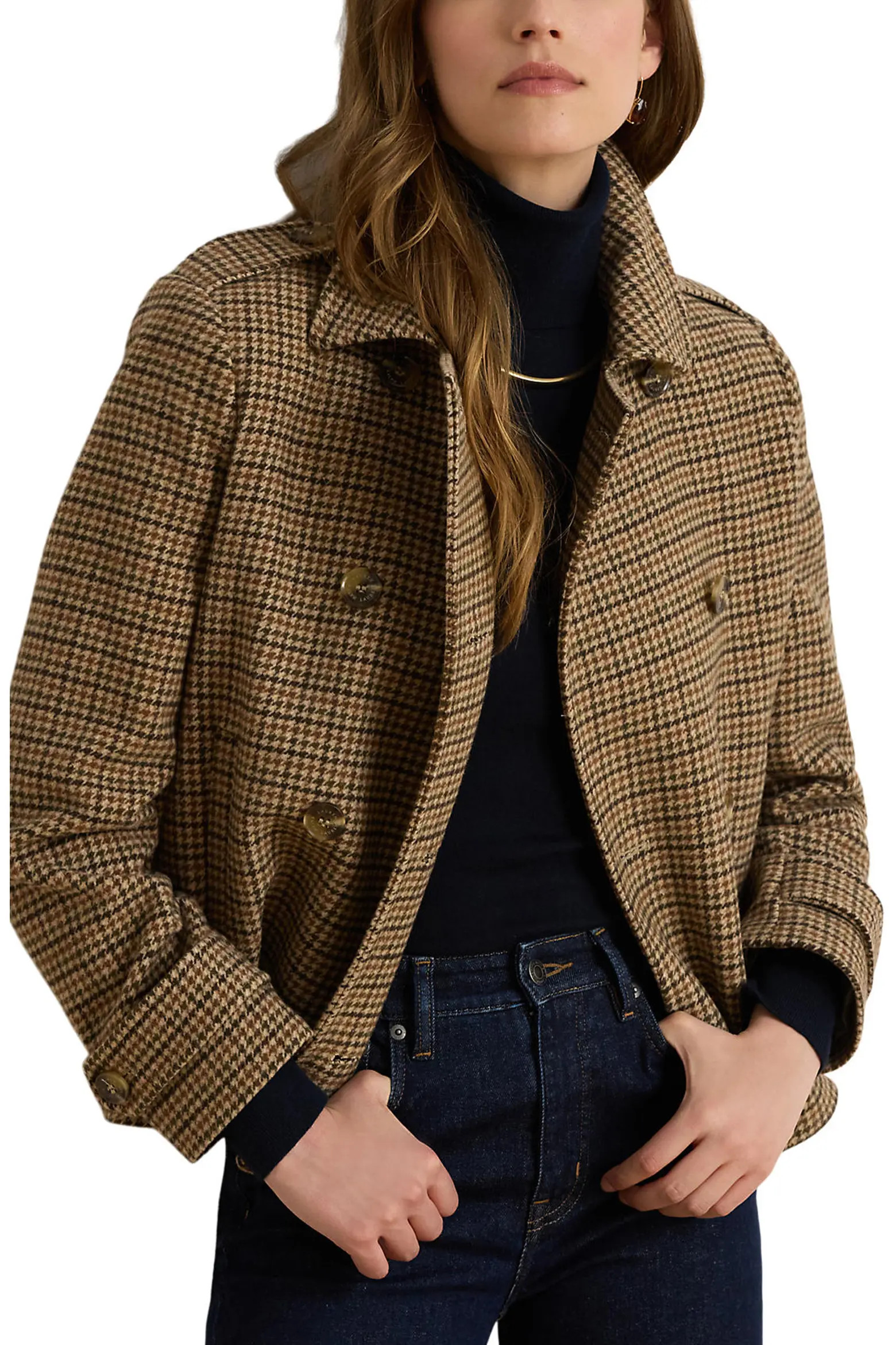 Double Breasted Wool Blend Jacket (Women) | Nordstrom | Nordstrom