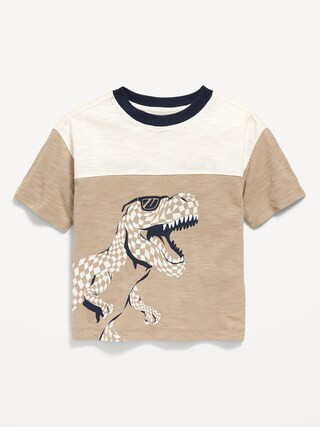 Oversized Color-Block T-Shirt for Toddler Boys | Old Navy (US)