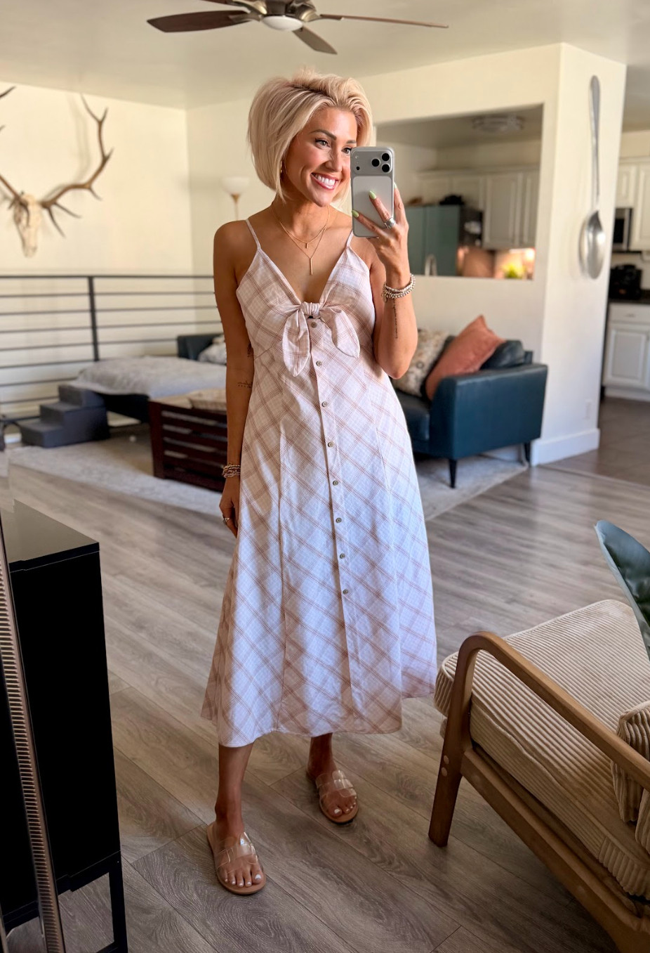 Target Circle Deal Days is here!! For 3 days - get up to 40% off dresses for women!! Loving the fit on this one, don't miss out! Dress: Small // Shoes: TTS // Necklace: Under $10!! 

 #LTKootd #LTKOver40 #LTKSaleAlert