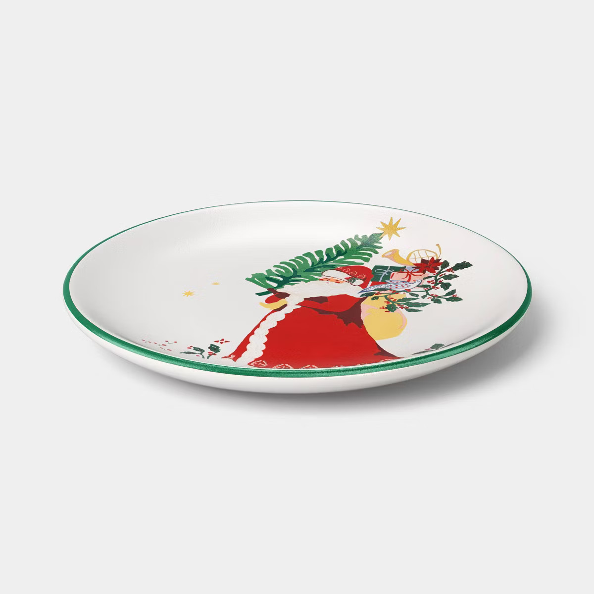 6" Stoneware Santa Appetizer Plate - Threshold™ | Target