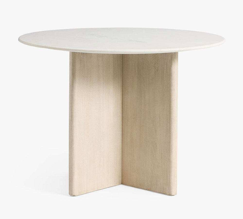 Cayman Round Marble Dining Table (47.5") | Pottery Barn (US)