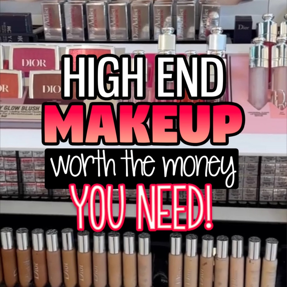 HIGH END MAKEUP WORTH THE MONEYY

#LTKbeauty