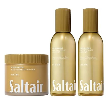 Saltair Golden Hour Hydration & Fragrance Set – Multi-Lipid Body Butter + Body Mist 2-Pack | De... | Amazon (US)