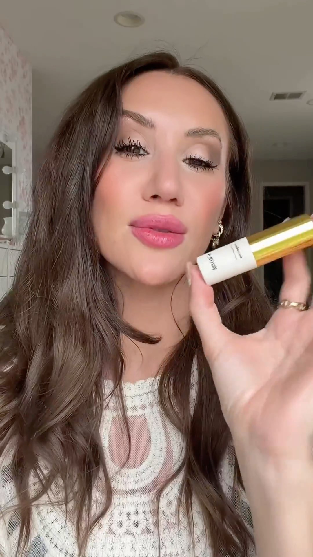 if you avoid matte lipstick because it makes your lips look dry and cracked, this is the one that changed my mind. it goes on like a balm and somehow stays matte without that tight pulled feeling, and it softly blurs the little lines on your lips so they look smoother and fuller. one swipe gives you a bright berry pink flush like you just bit your lip, and you can keep layering if you want more color.

#lipstick #lipbalm #frenchgirlmakeup #bittenlips #makeupreview

violette fr bisou balm sheer matte lipstick in sucette
sheer matte lip balm that hydrates and blurs fine lines
best matte lipstick that doesn't dry out your lips
buildable just bitten berry lip for an effortless french girl look
raspberry pink tinted lip balm for a natural flushed lip 

 #LTKBeauty