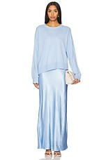 SOVERE Rhyme Combo Slip Knit Dress in Dawn Blue from Revolve.com | Revolve Clothing (Global)