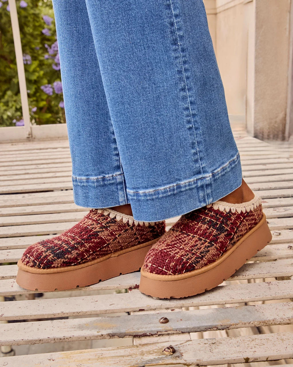 Emberlane Embroidered Design Platform Mules | VICI