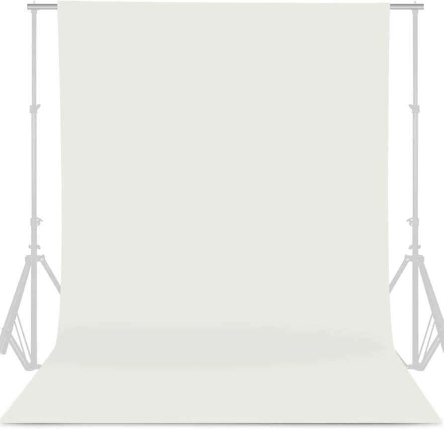 GFCC 8FTX10FT Ivory Backdrop Background for Photography Photo Booth Backdrop for Photoshoot Backg... | Amazon (US)