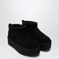 Ugg Classic Ultra Mini Black Boot With Platform | Balardi (US & Canada)