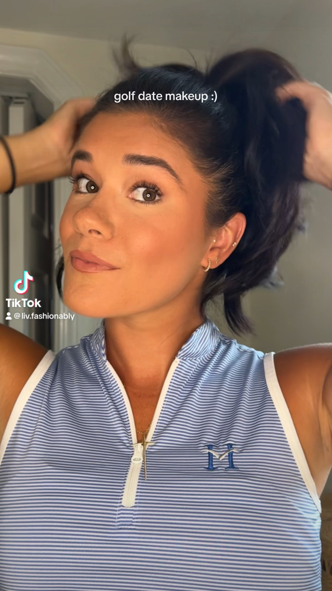 Simple and *sunskissed* makeup for Sunday-night golf date. 🤍

#LTKGiftGuide #LTKBeauty #LTKVideo