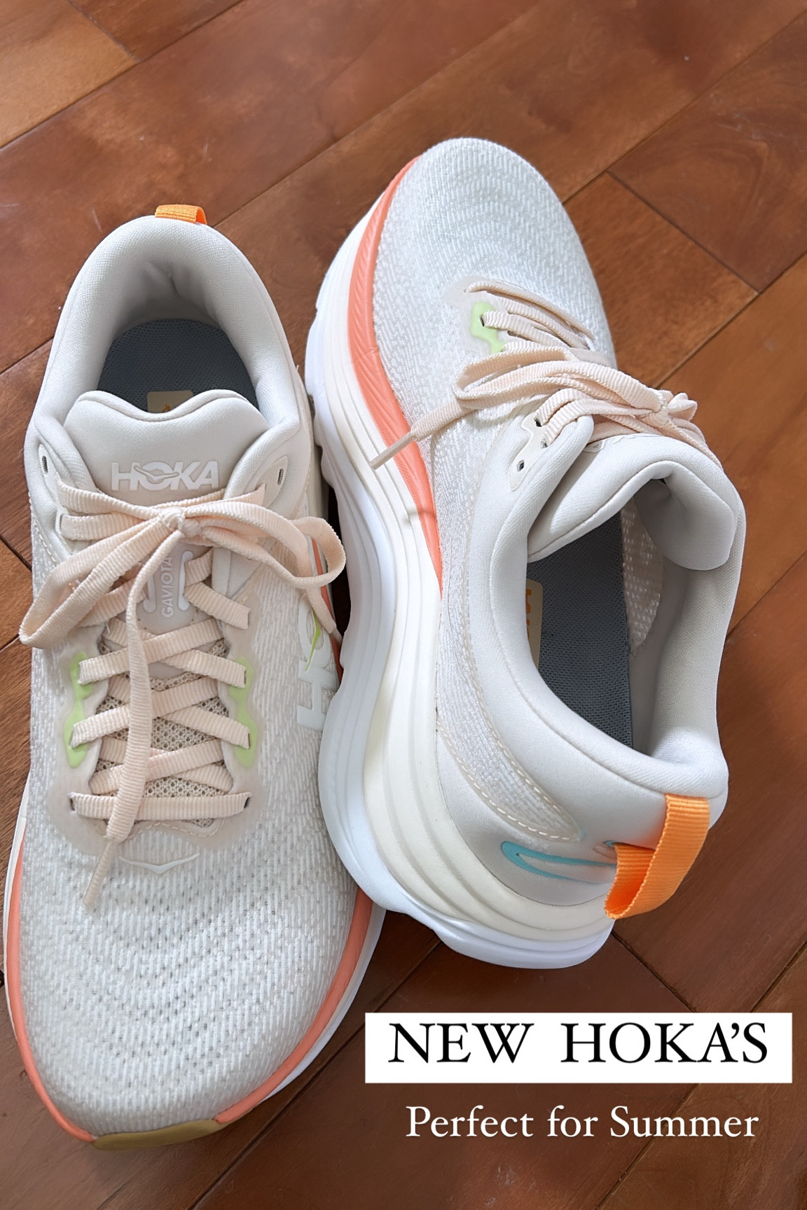 Meet the newest addition to my foot-doctor-suggested supportive shoes club! These girls are perfect for summer and you’ll be seeing me in them daily. 

#supportiveshoes 
#womenstennisshoes 
#hokas

#LTKShoeCrush #LTKActive